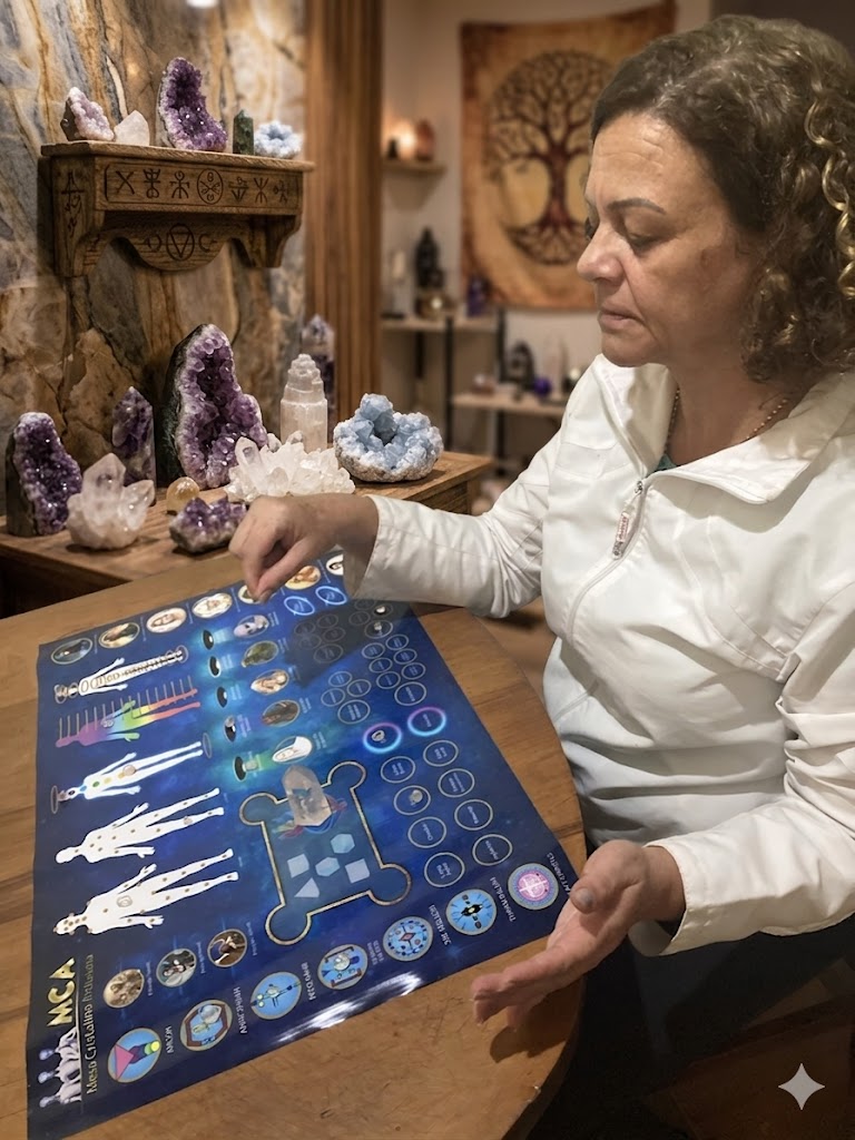 Mesa Radiónica com Aniele Radzikoski